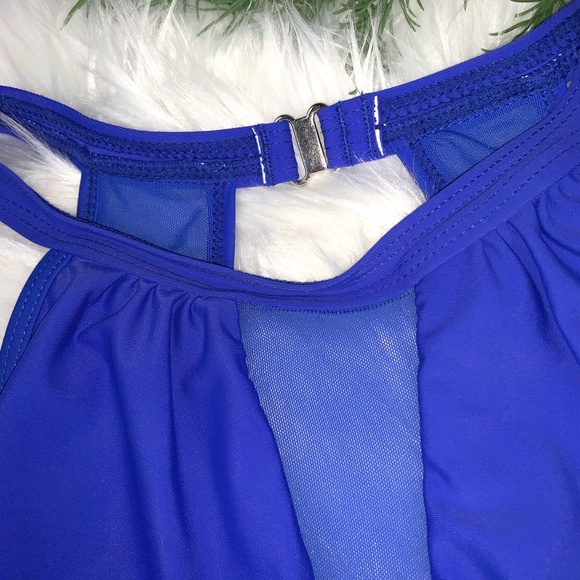 🚫SOLD!*GORGEOUS BLUE! One-Piece Bathing Suit!* - Picture 5 of 12